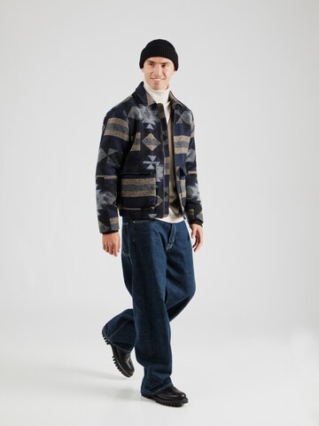 anerkjendt - Chaqueta de entretiempo 'BRUCE' en azul