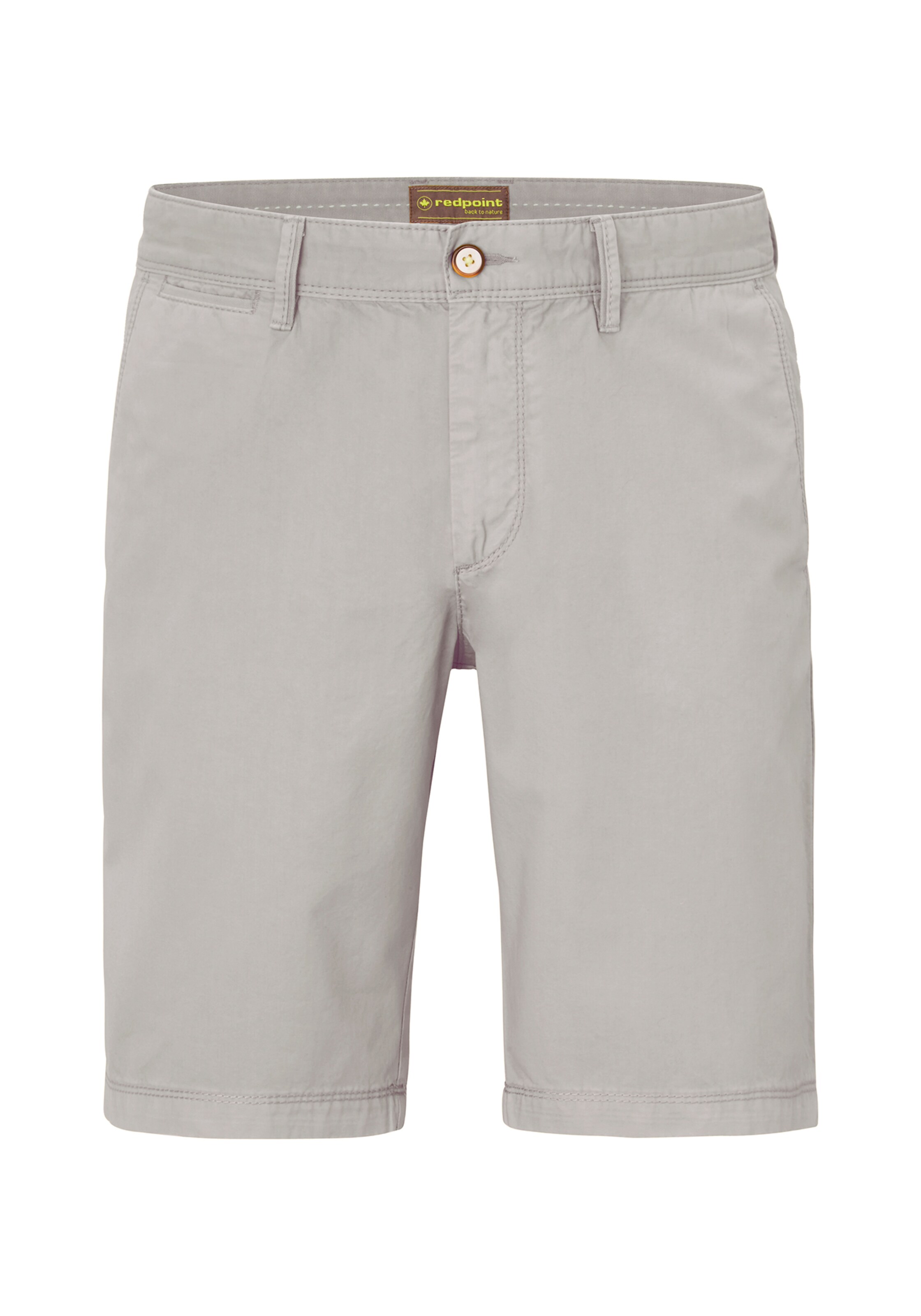 REDPOINT Chino Pants in Grey: front