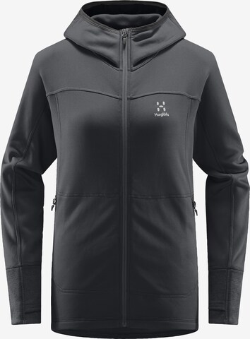 Haglöfs Athletic Fleece Jacket 'Betula' in Grey: front