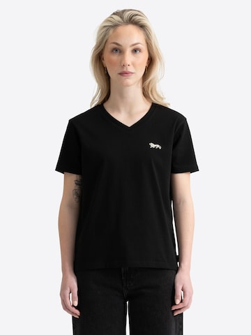 LONSDALE Shirt 'Chittoe' in Black: front