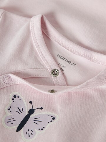 NAME IT - Macacão/Body 'NBFVUBIE' em roxo