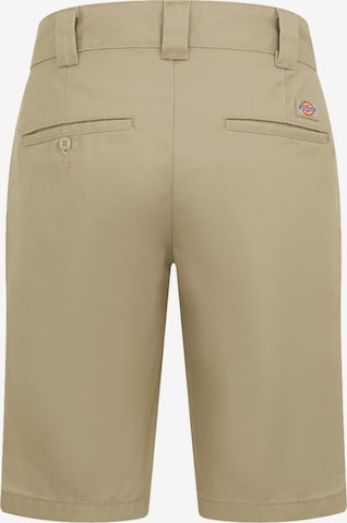 Coupe slim Pantalon à plis DICKIES en beige