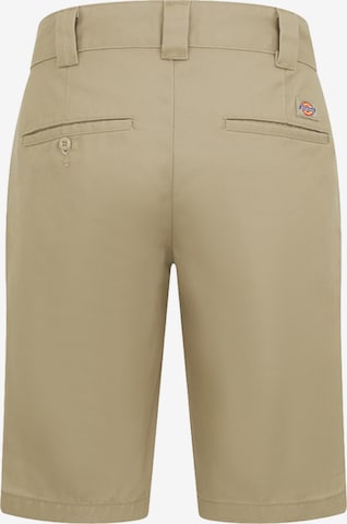 DICKIES - Slimfit Pantalón de pinzas en beige