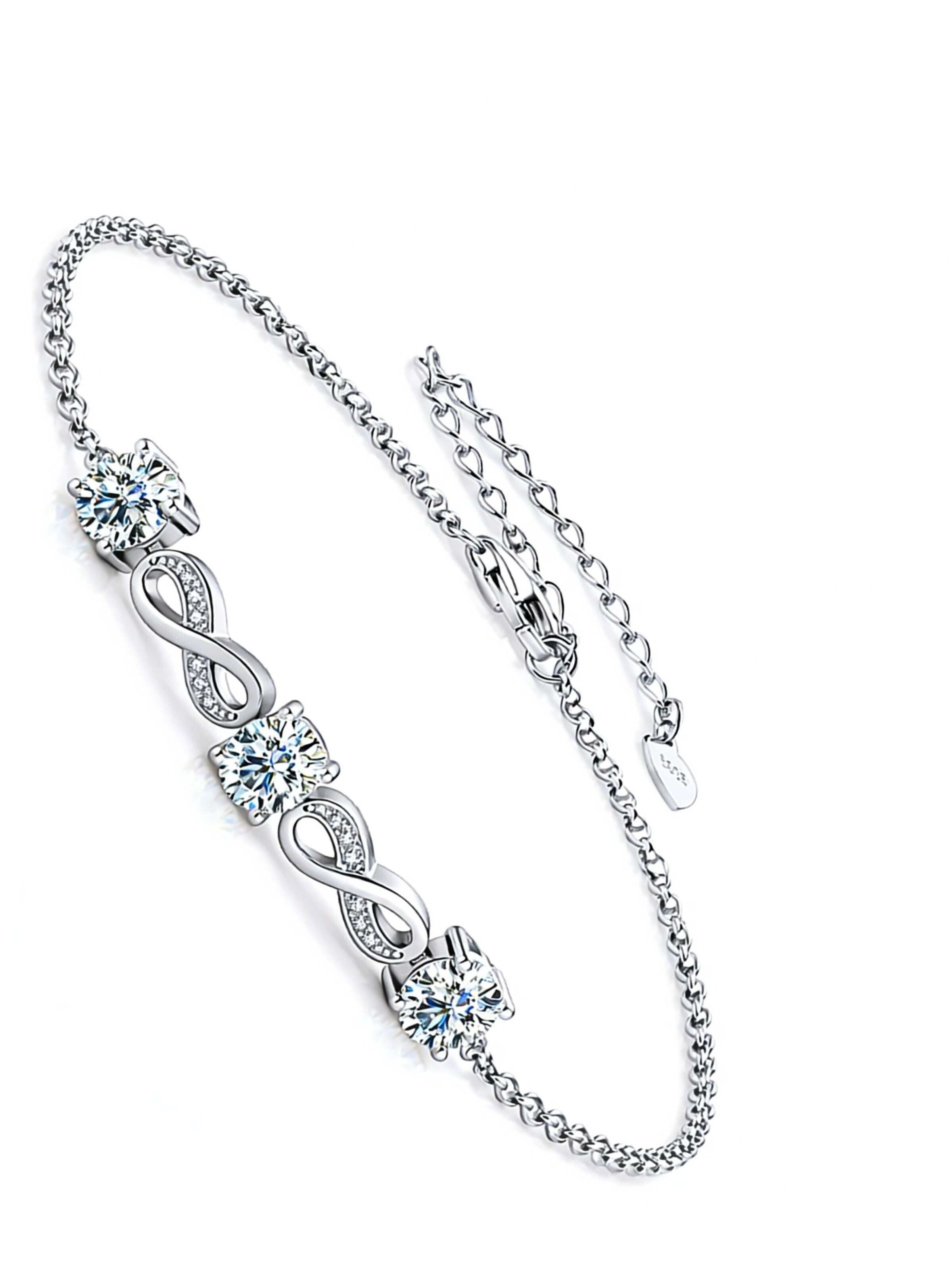 Bracelet 'INFINITY SILVER' UNIQAL en argent