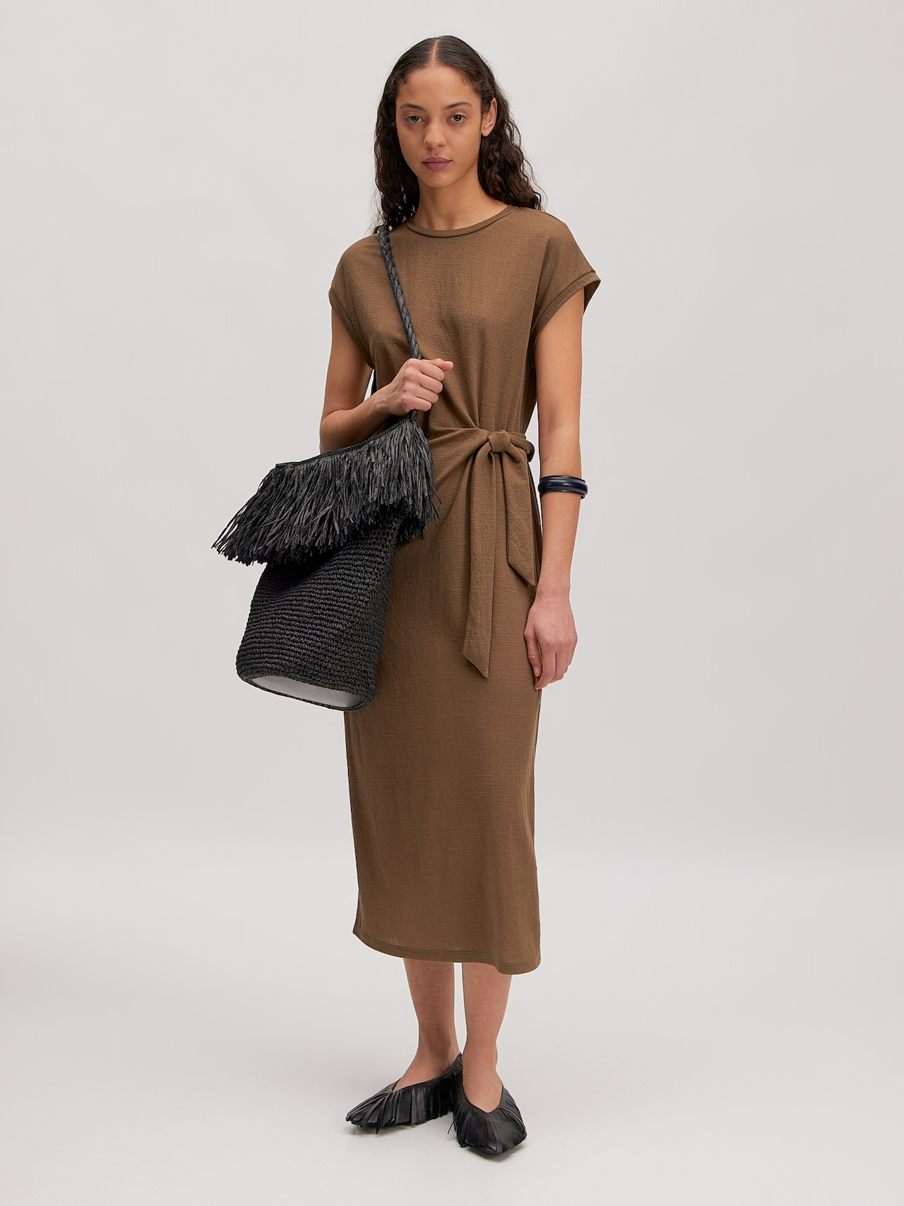 EDITED Produits Robe 'Milla' marron