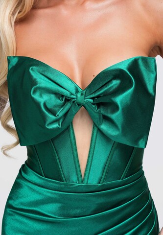 Ombre Evening dress 'DLR393' in Green