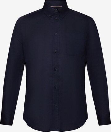 Coupe regular Chemise ESPRIT en bleu : devant