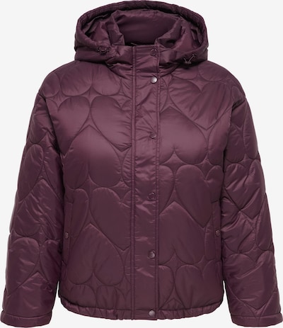 ONLY Carmakoma Jacke 'CARTahia' in XXL in weinrot, Produktansicht