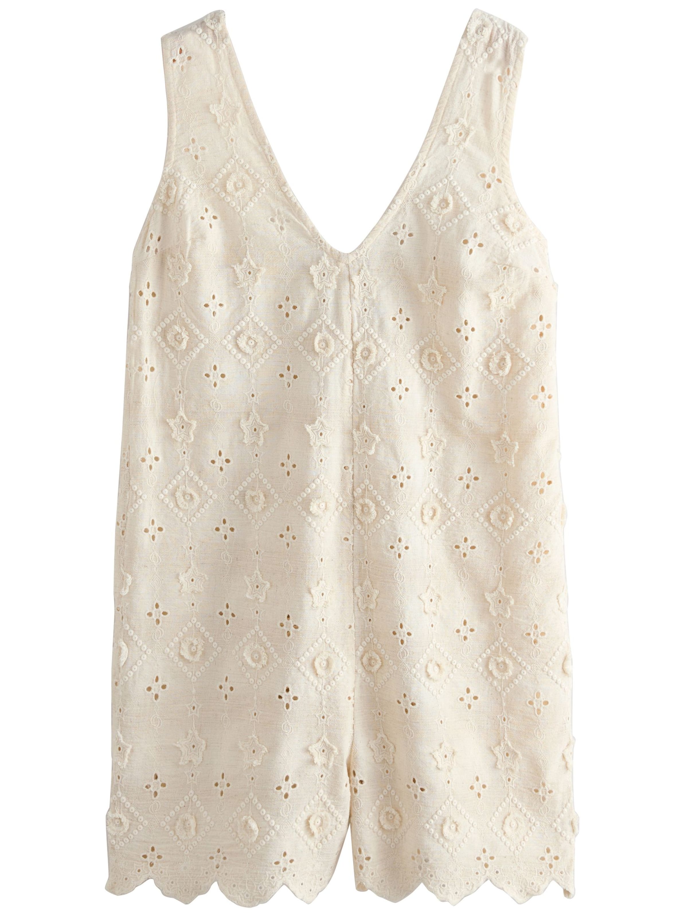 Next - Jumpsuit en beige: frente