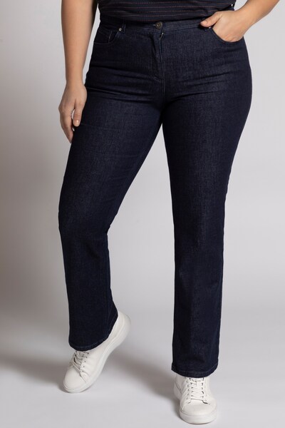 Ulla Popken Jean en bleu foncé, Vue avec modèle