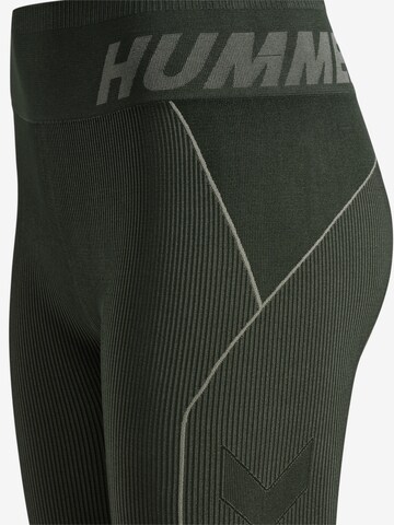 Skinny Pantalon de sport 'Christel' Hummel en vert