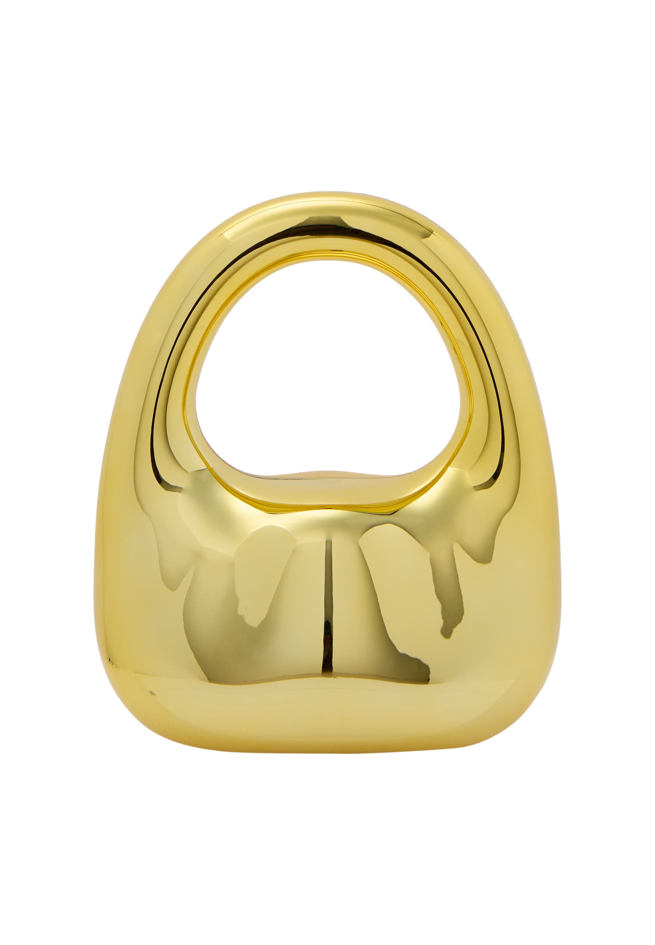 myMo at night Listová kabelka - Zlatá: predná strana