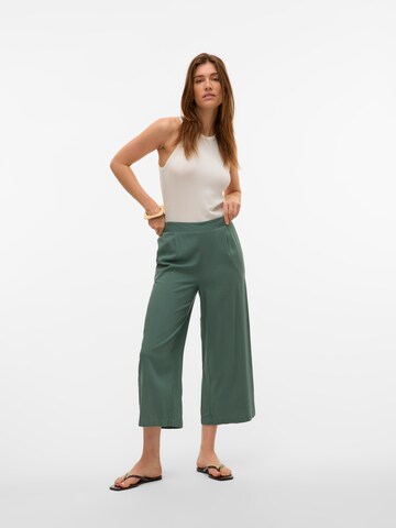 VERO MODA - Pierna ancha Pantalón plisado 'VMMymilo' en verde