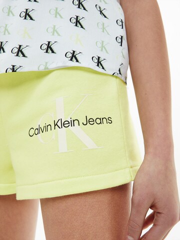 Calvin Klein Jeans Regular Hose in Grün