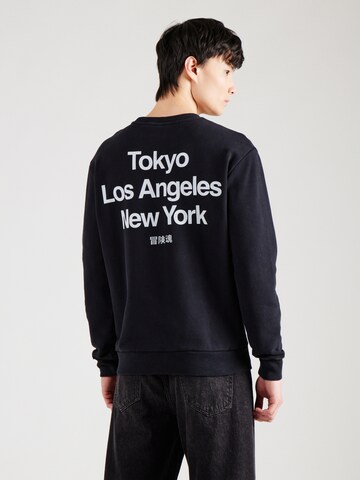 Superdry Tréning póló - fekete: elől