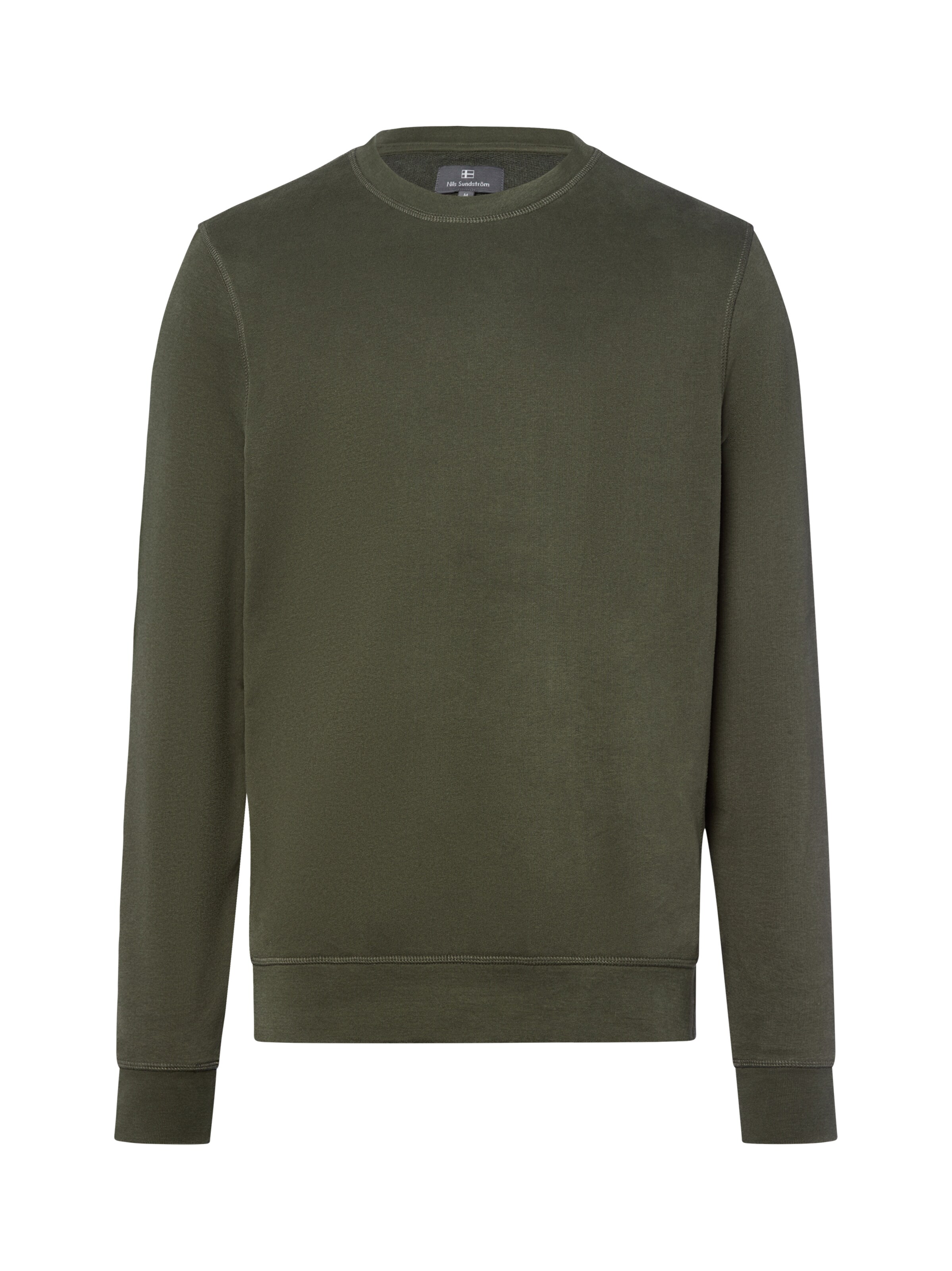 Sweat-shirt Nils Sundström en vert : devant