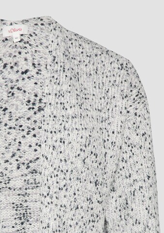 s.Oliver Gebreid vest in Grijs