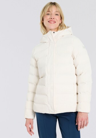 CMP Between-Season Jacket in White: front