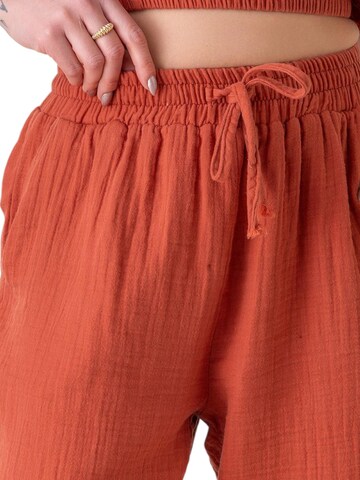 WENOR Wide Leg Hose 'Eluna' in Rot