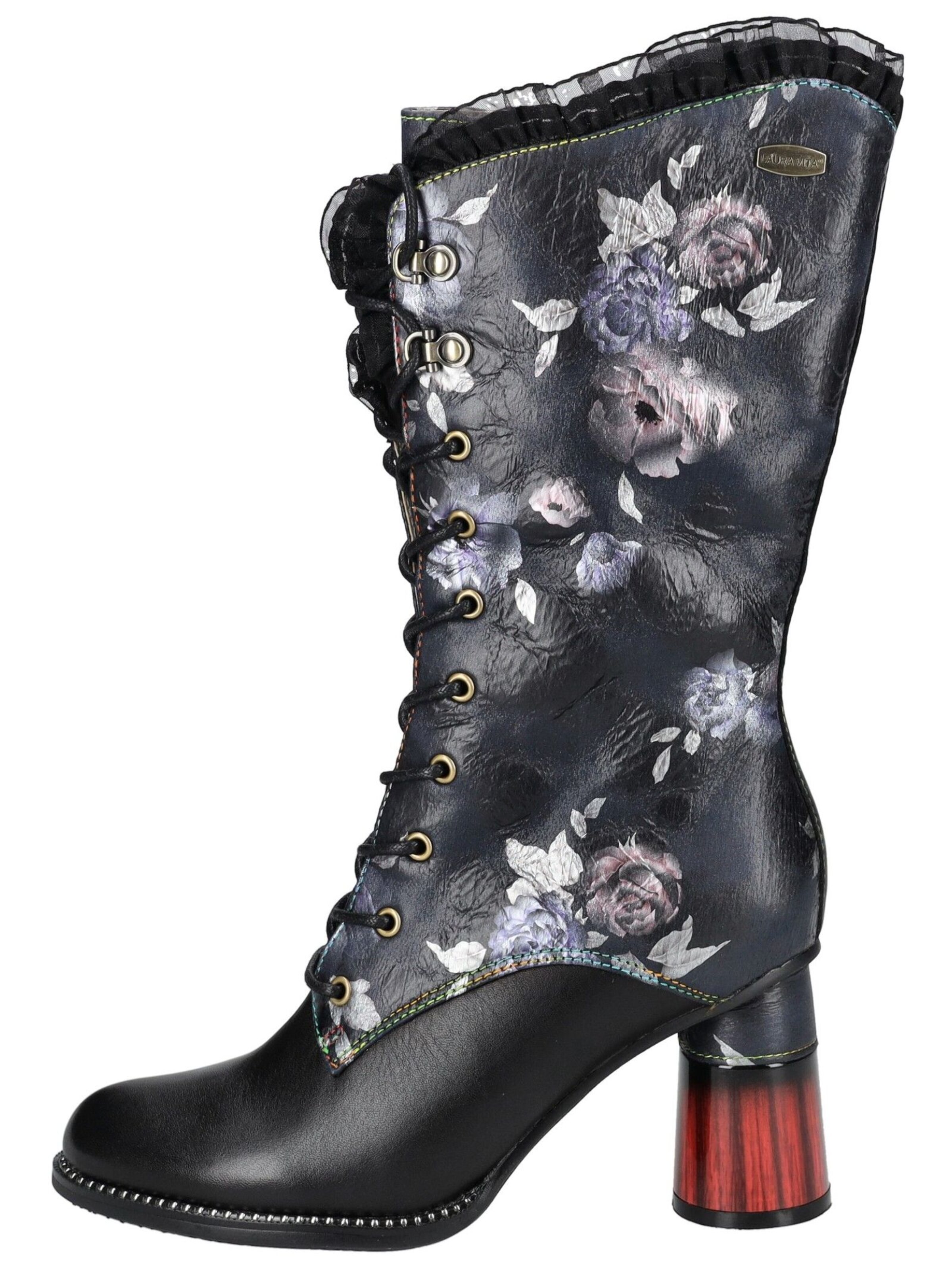 Laura Vita Stiefel in Schwarz