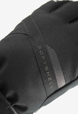 REUSCH Athletic Gloves in Black