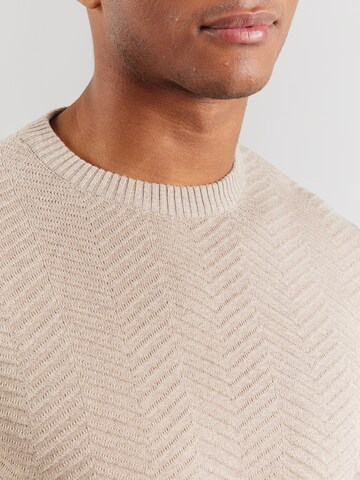 Pull-over 'Carlo' Kronstadt en beige