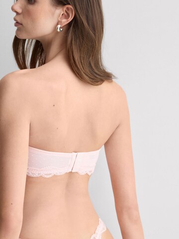 INTIMISSIMI Bandeau Bra 'Cherry Baby' in Pink