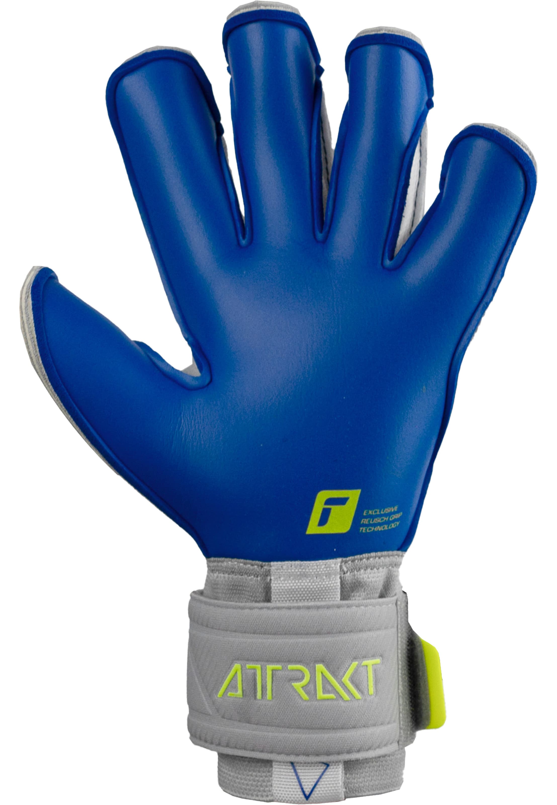REUSCH Sporthandschoenen 'Attrakt Gold X Evolution Cut' in Grijs