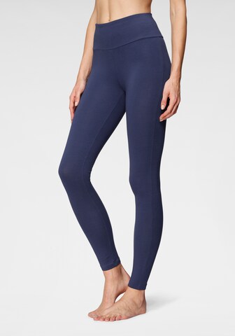 LASCANA - Skinny Leggings en azul: frente