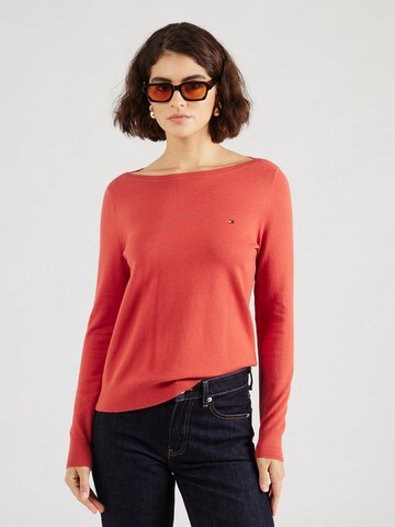 TOMMY HILFIGER Pullover in Rot: Vorderseite