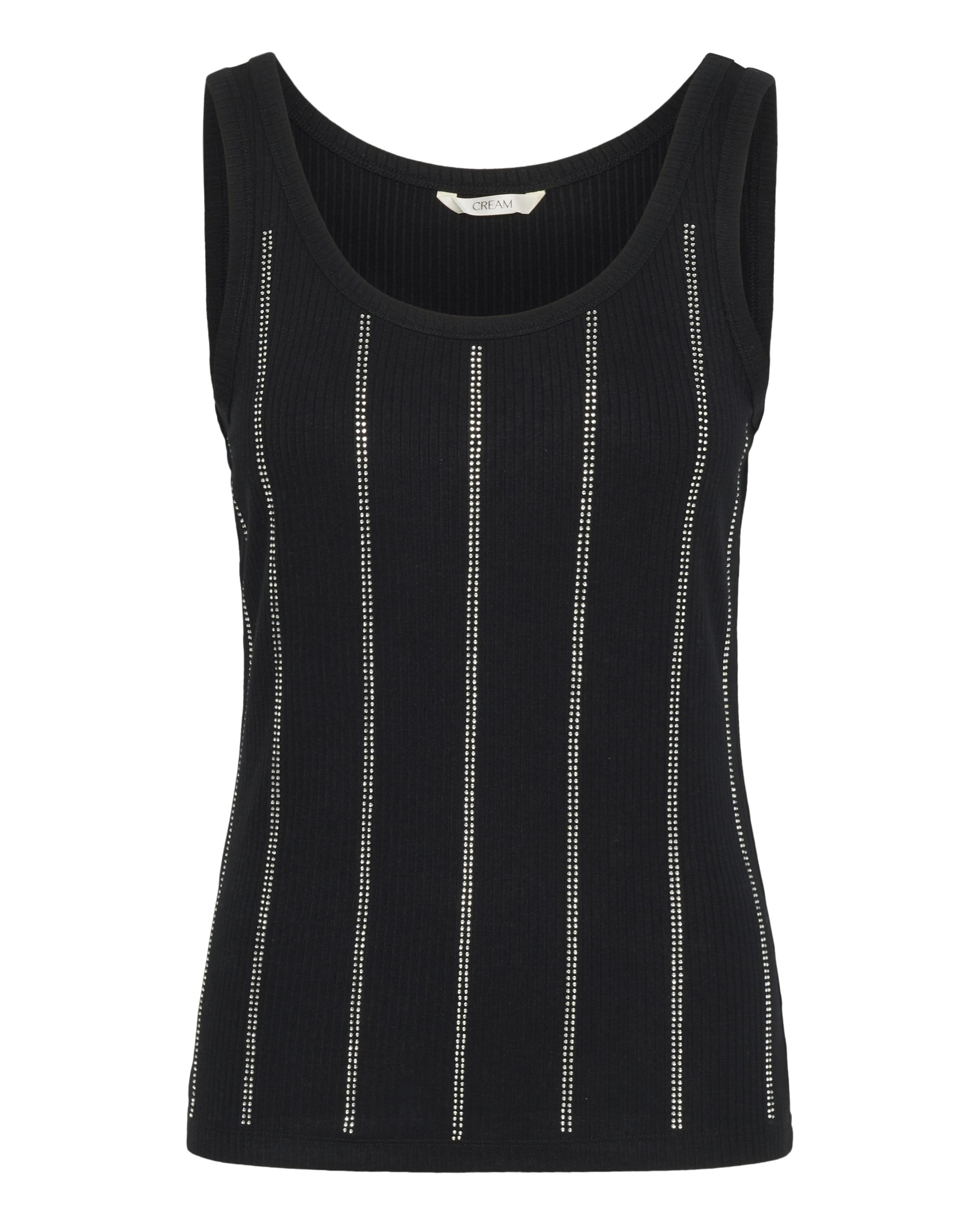 Cream Topp 'CRRibba' i svart: framsida