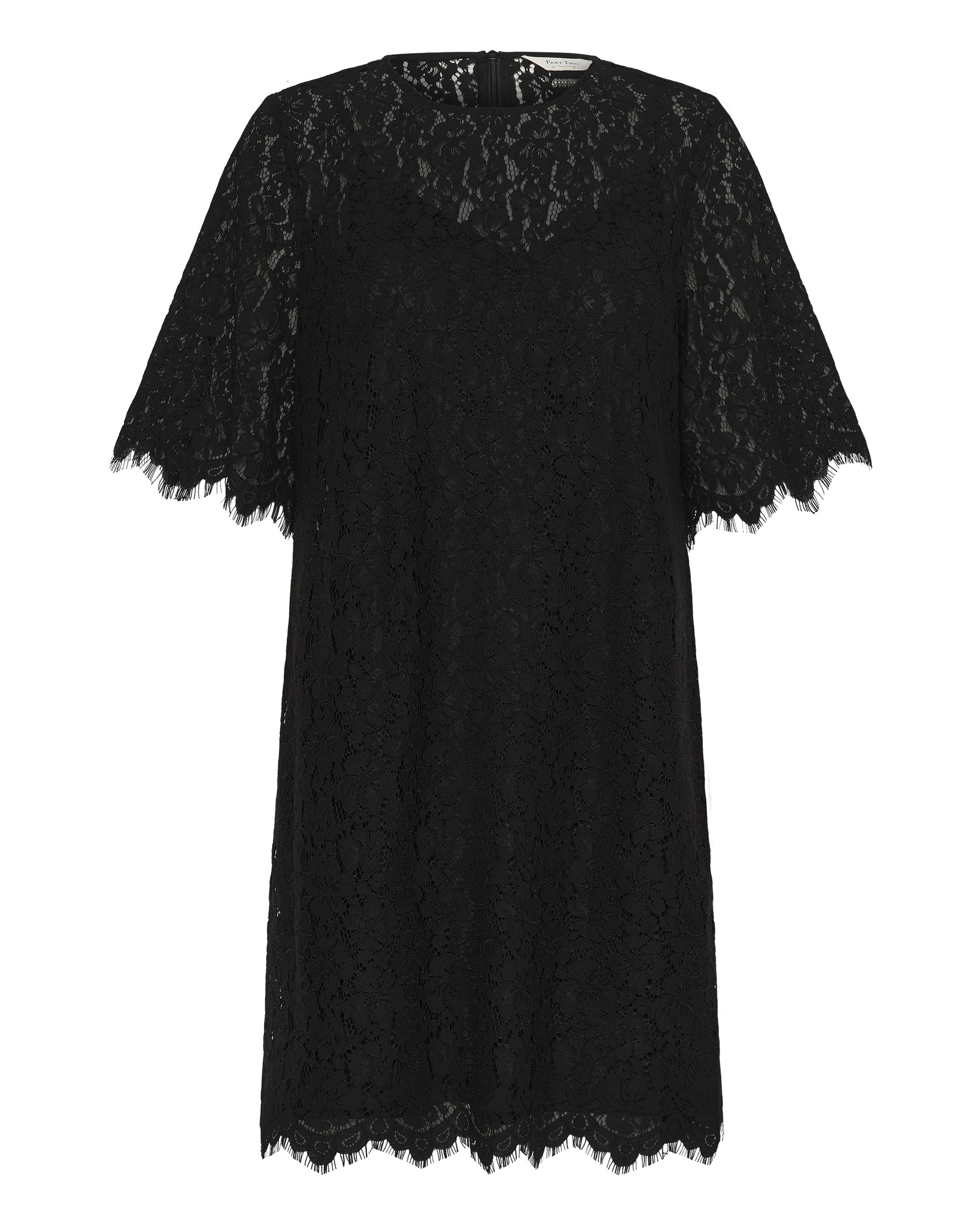 Part Two - Vestido 'Vienne' em preto: frente