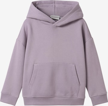 TOM TAILOR Sweatshirt in Lila: Vorderseite