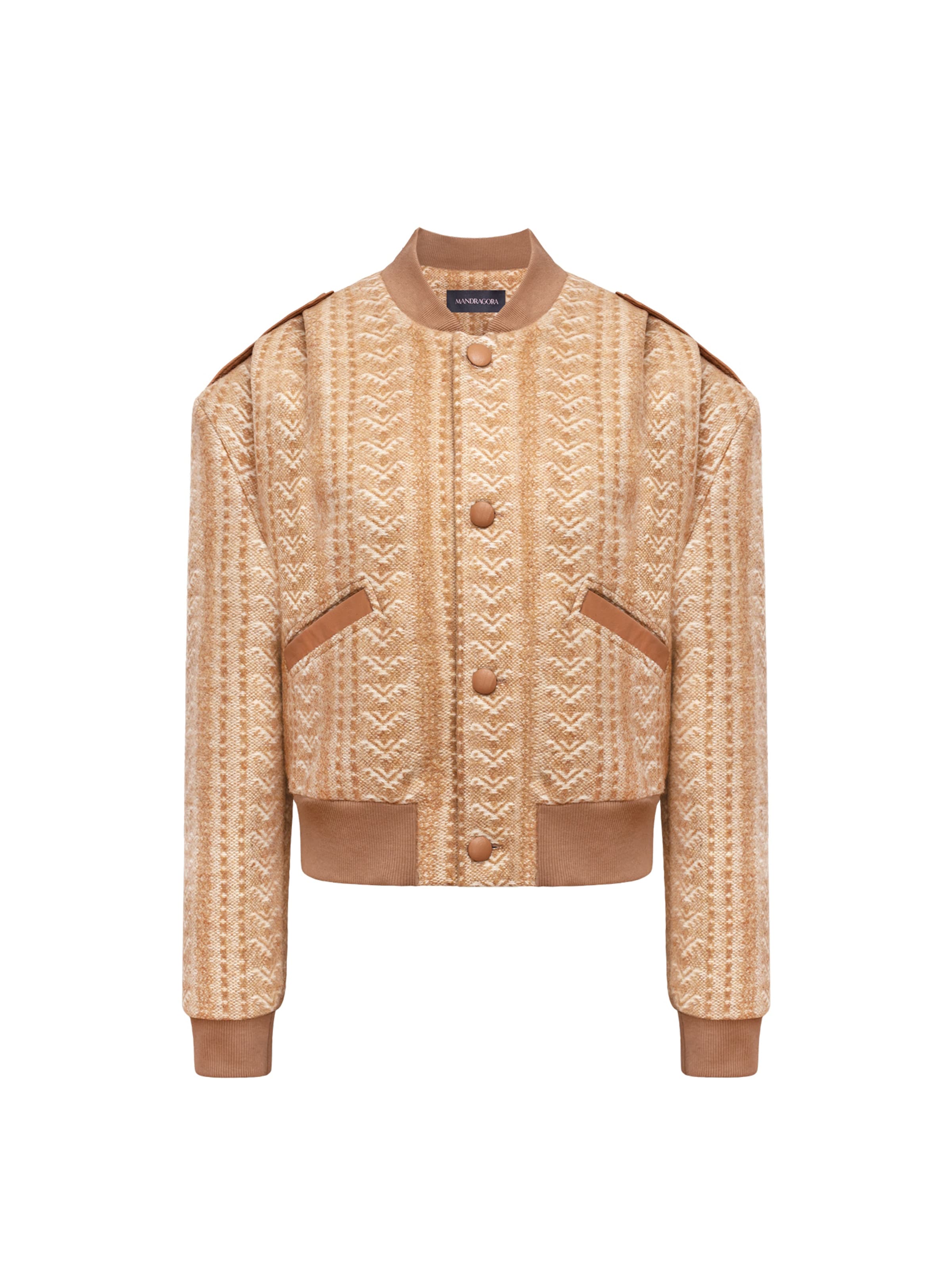 mandragora Übergangsjacke in karamell, Produktansicht