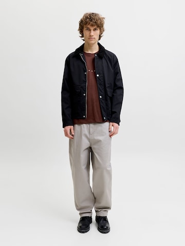 JACK & JONES Shirt 'JJEStar' in Brown