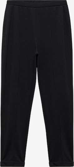 Pantaloni 'pique' MANGO pe negru, Vizualizare produs