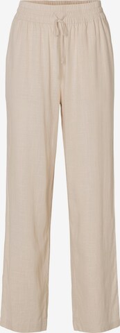 SELECTED FEMME Loose fit Trousers 'Viva-Gulia' in Beige: front