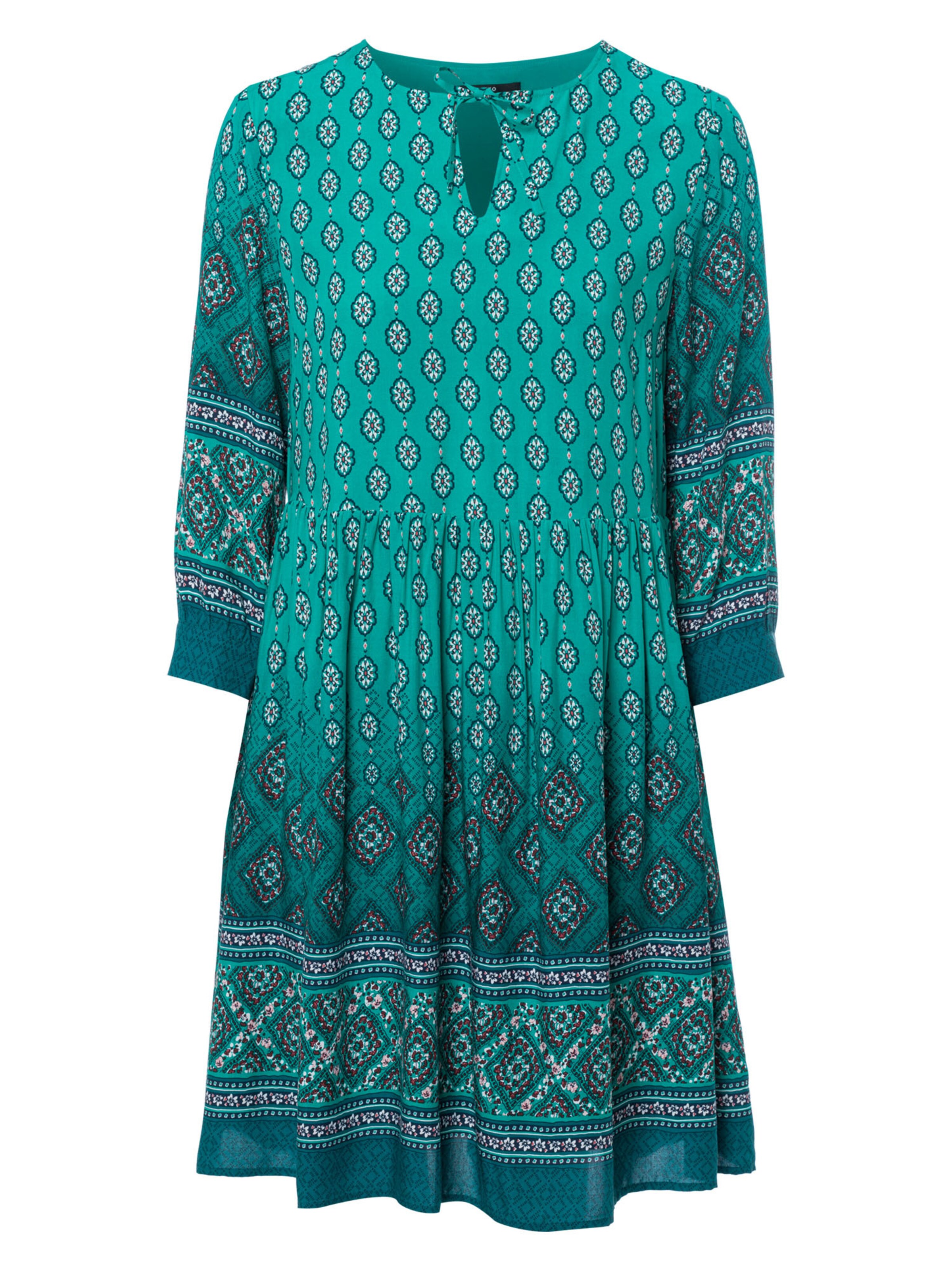 Zero Kleid In Dunkelgrun Mischfarben About You 