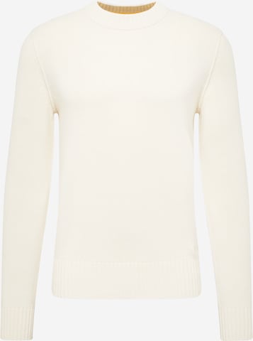 BOSS Orange - Pullover 'Kruy' em branco: frente