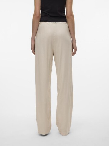 VERO MODA Loosefit Bukser 'DINNA' i beige