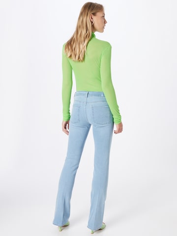 7 for all mankind Flared Jeans 'Mirage' in Blau