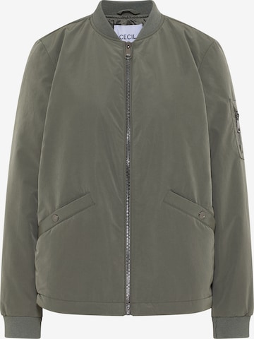 CECIL Between-Season Jacket in Green: front