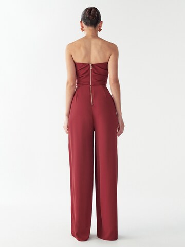 BWLDR Kombinezon 'SIAND' | rdeča barva: zadnja stran