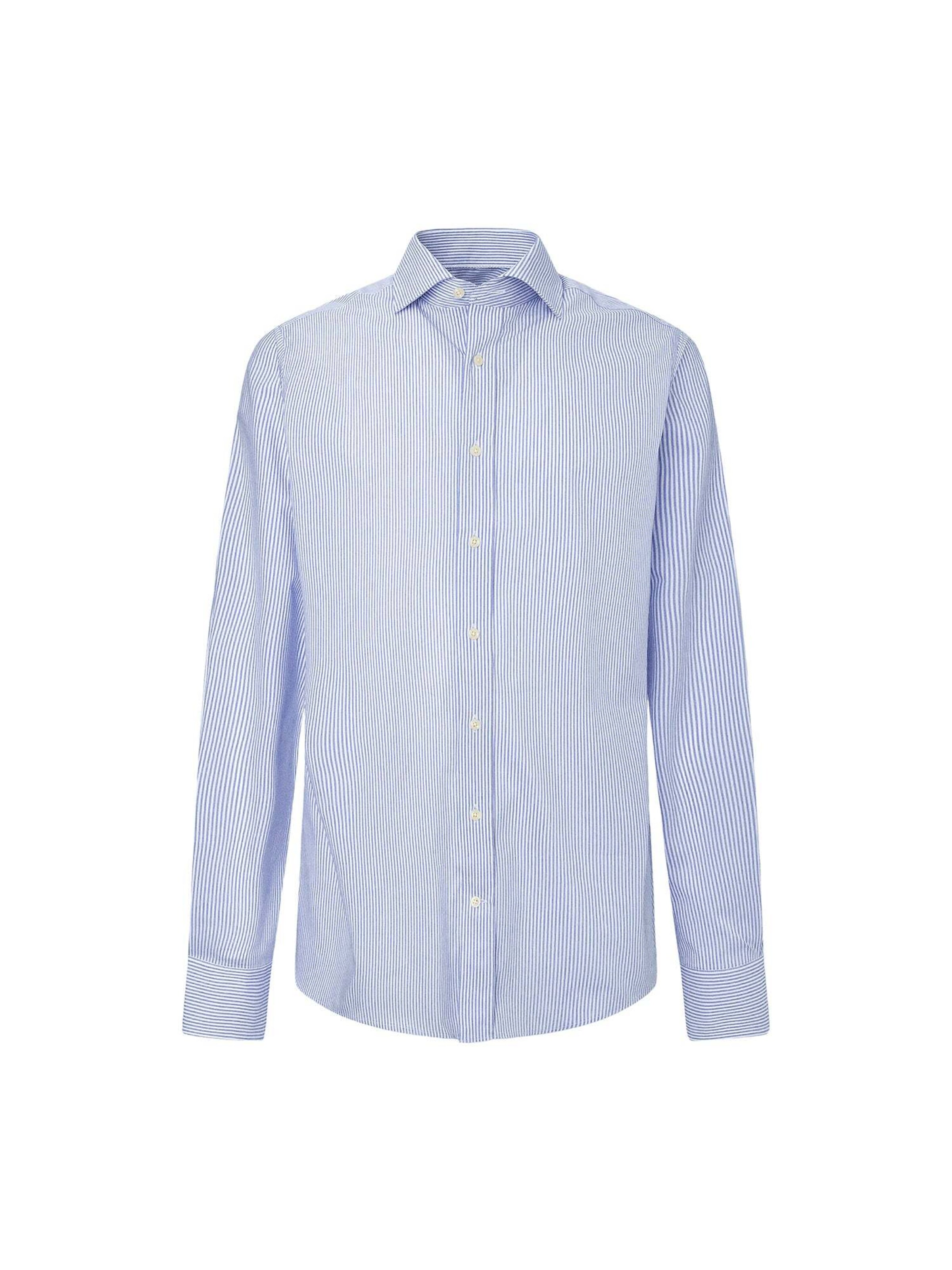 Hackett London Button Up Shirt in Blue / White, Item view