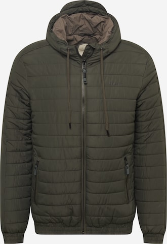 Ragwear Between-Season Jacket 'TAINE' in Green: front