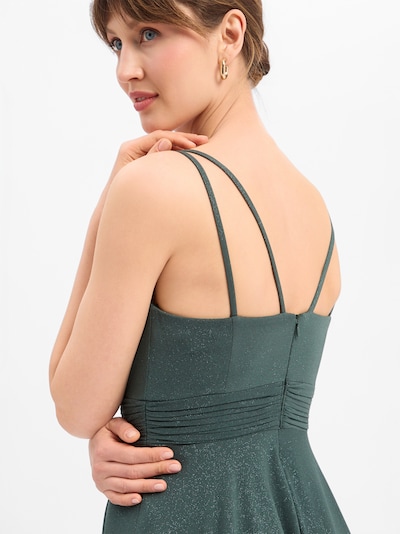 Marie Lund Kleid in tanne, Produktansicht