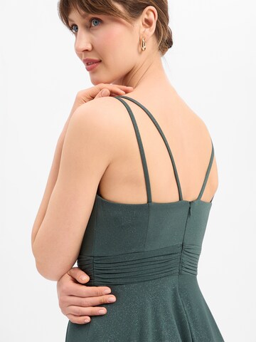 Marie Lund Kleid in Grün