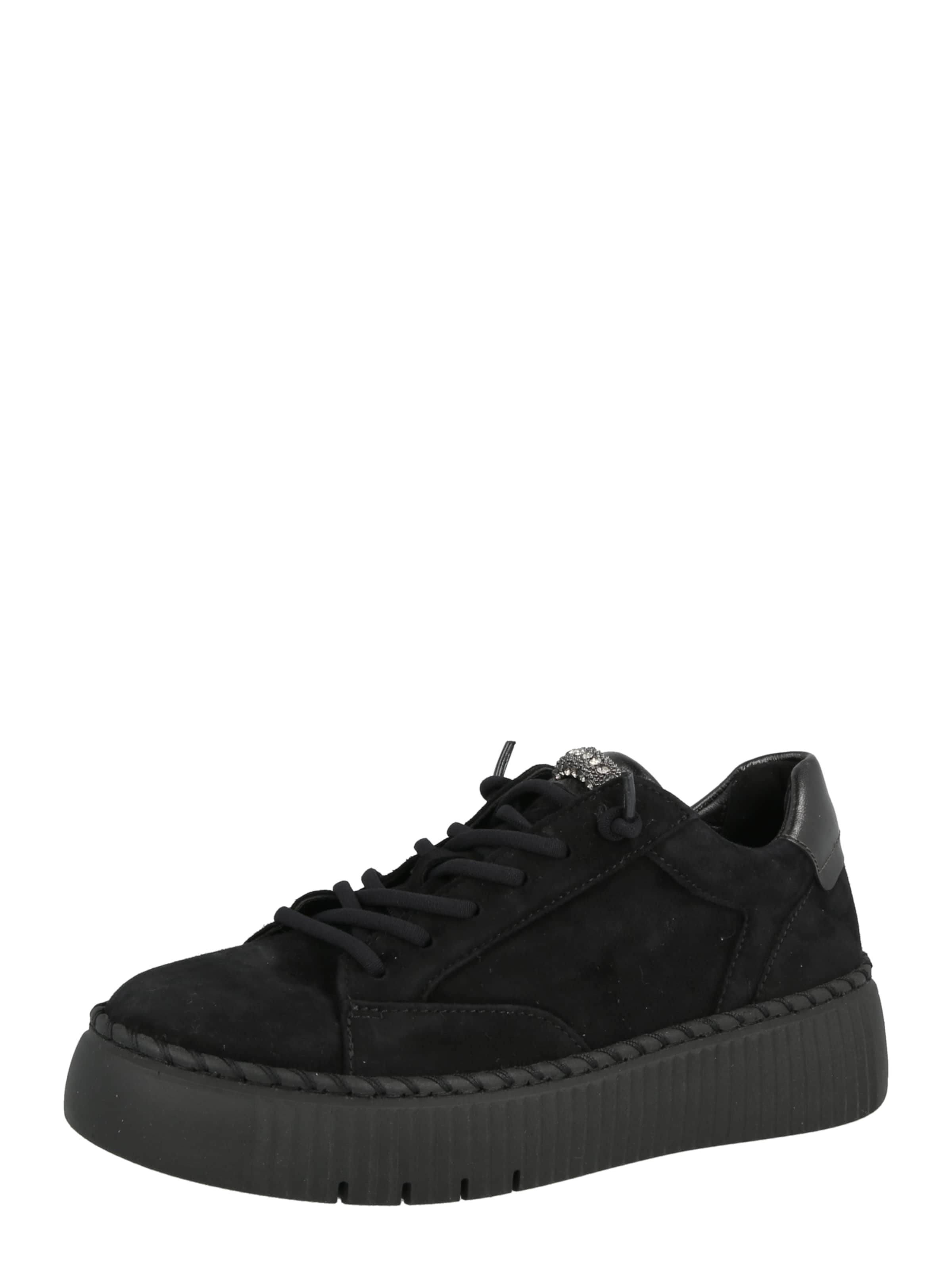 Baskets basses GABOR en noir : devant