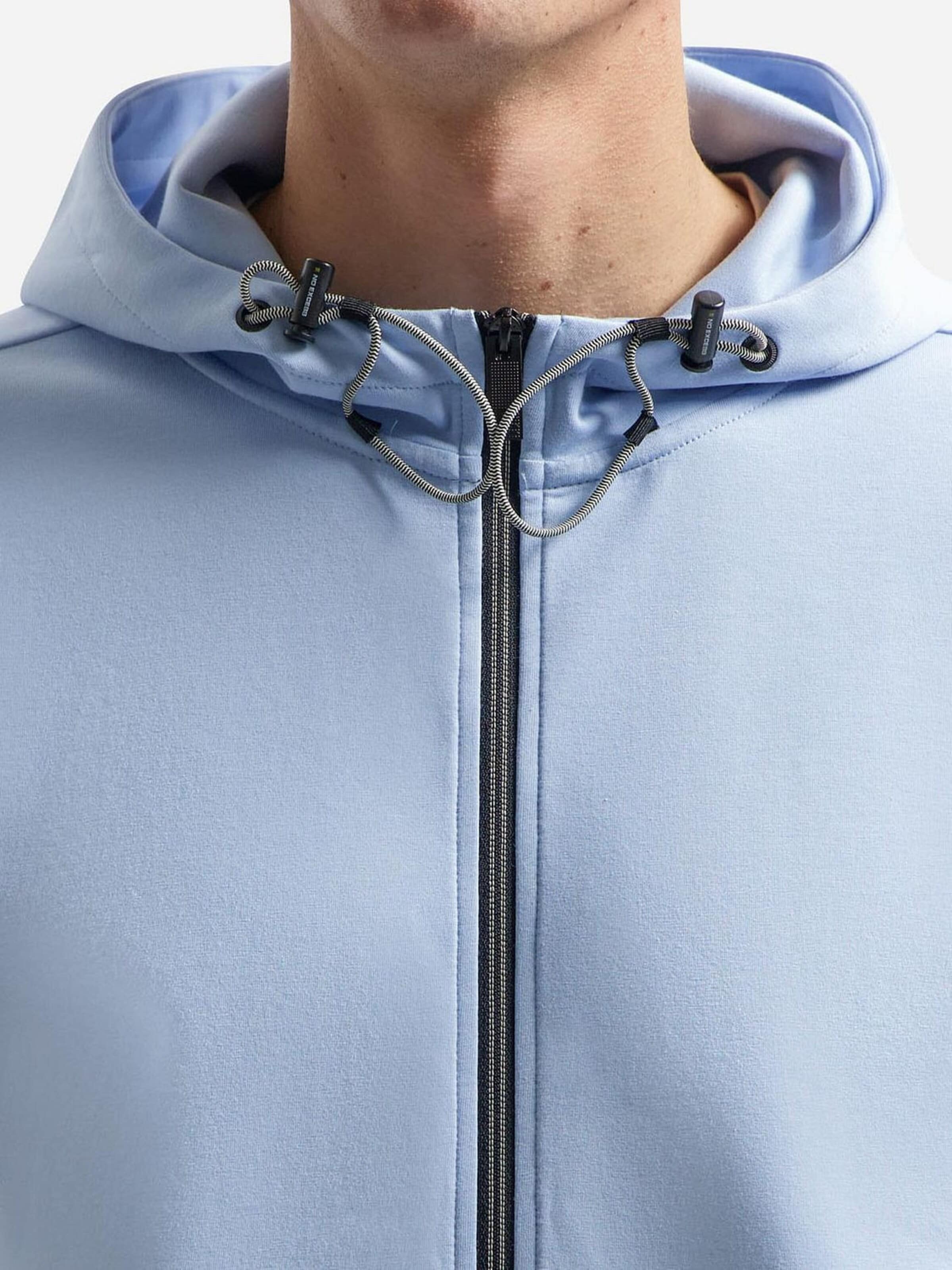 Vestes en maille No Excess en bleu