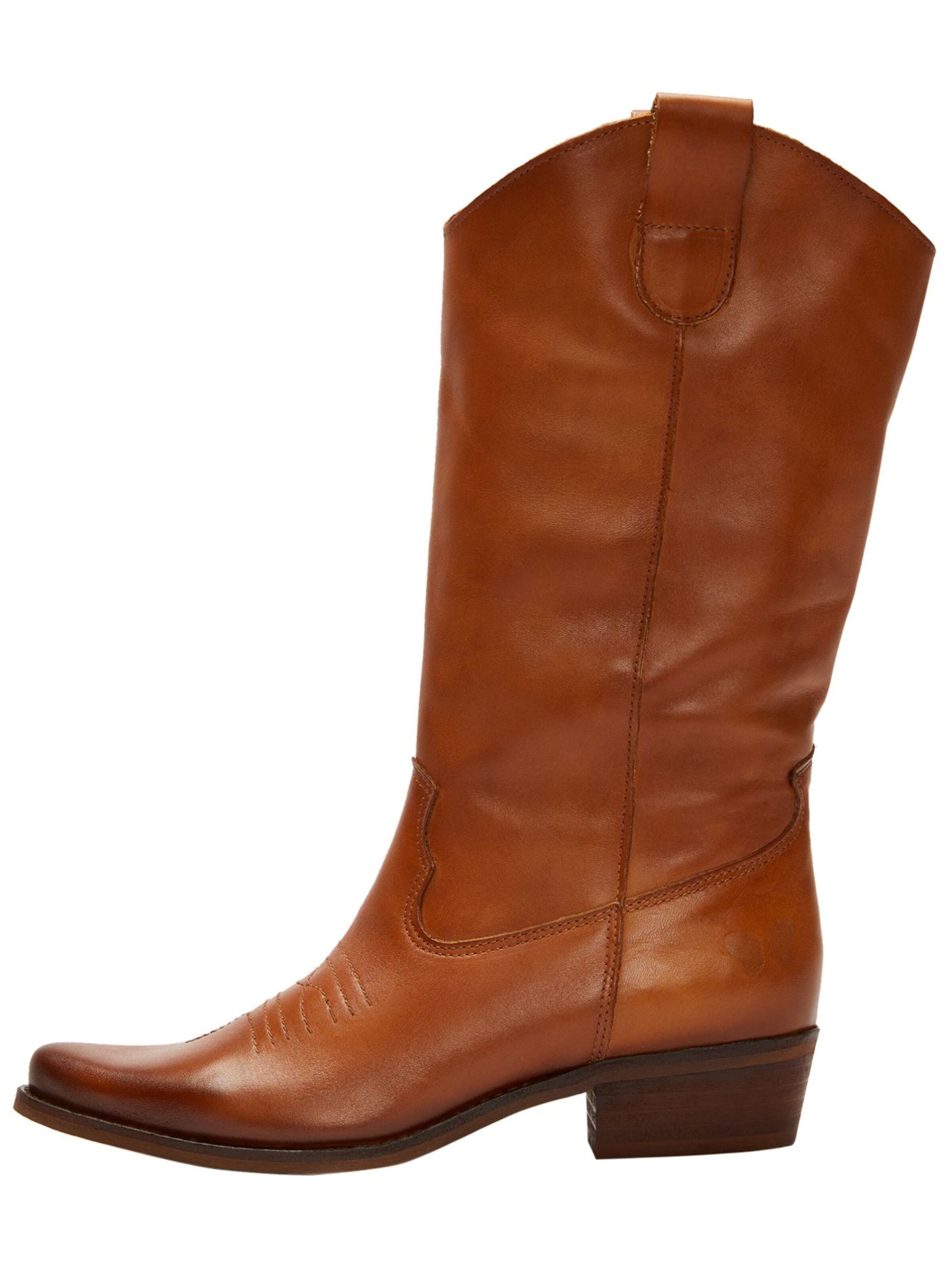 FELMINI Cowboylaarzen in Bruin